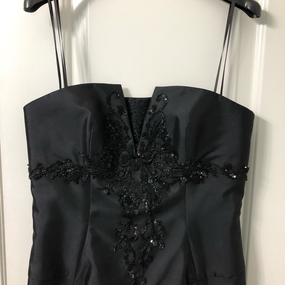 LIANCARLO Couture Black Strapless Gown - Picture 2 of 8